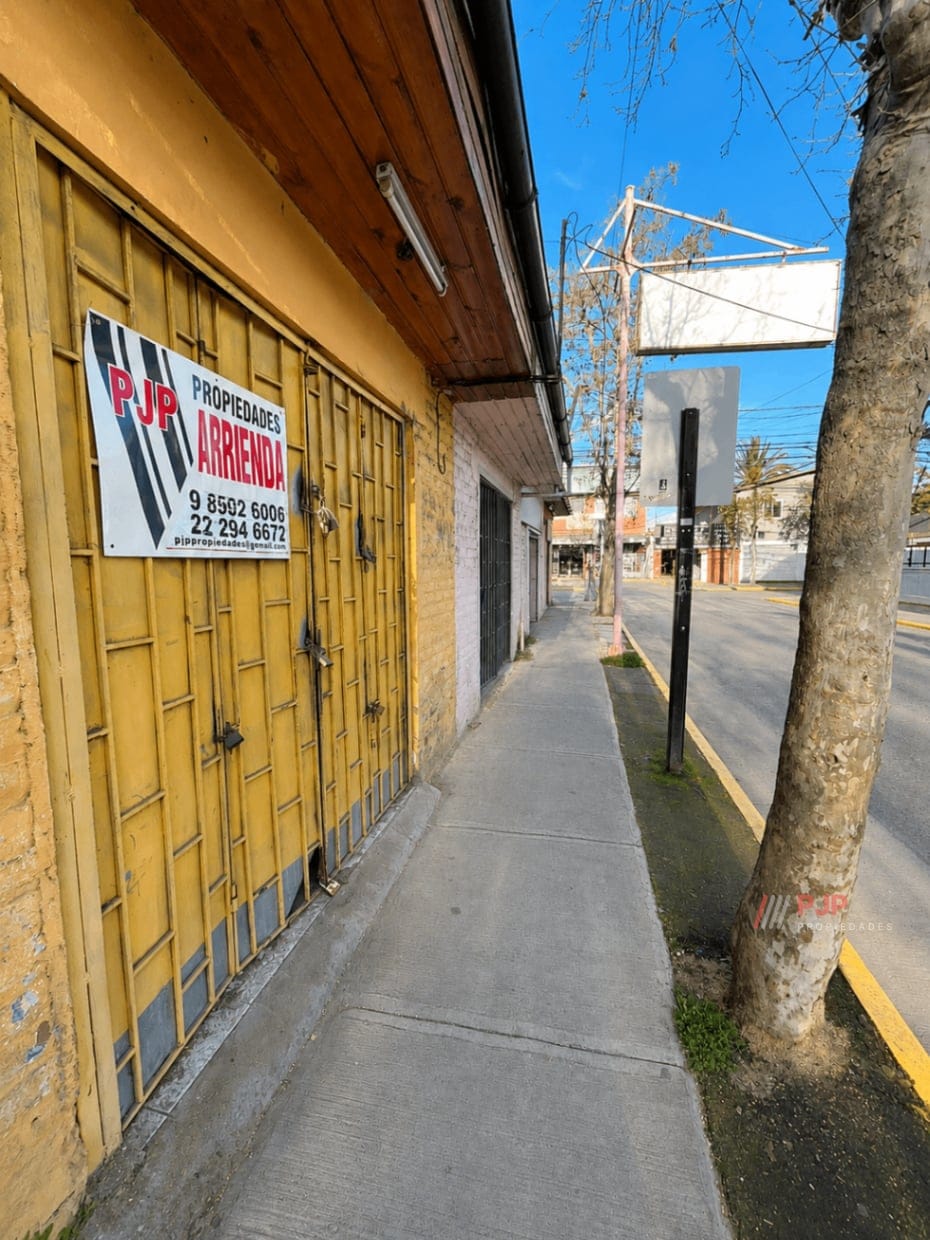 Arriendo Local Comercial 64mt2 en Peñaflor con Baño y Bodega